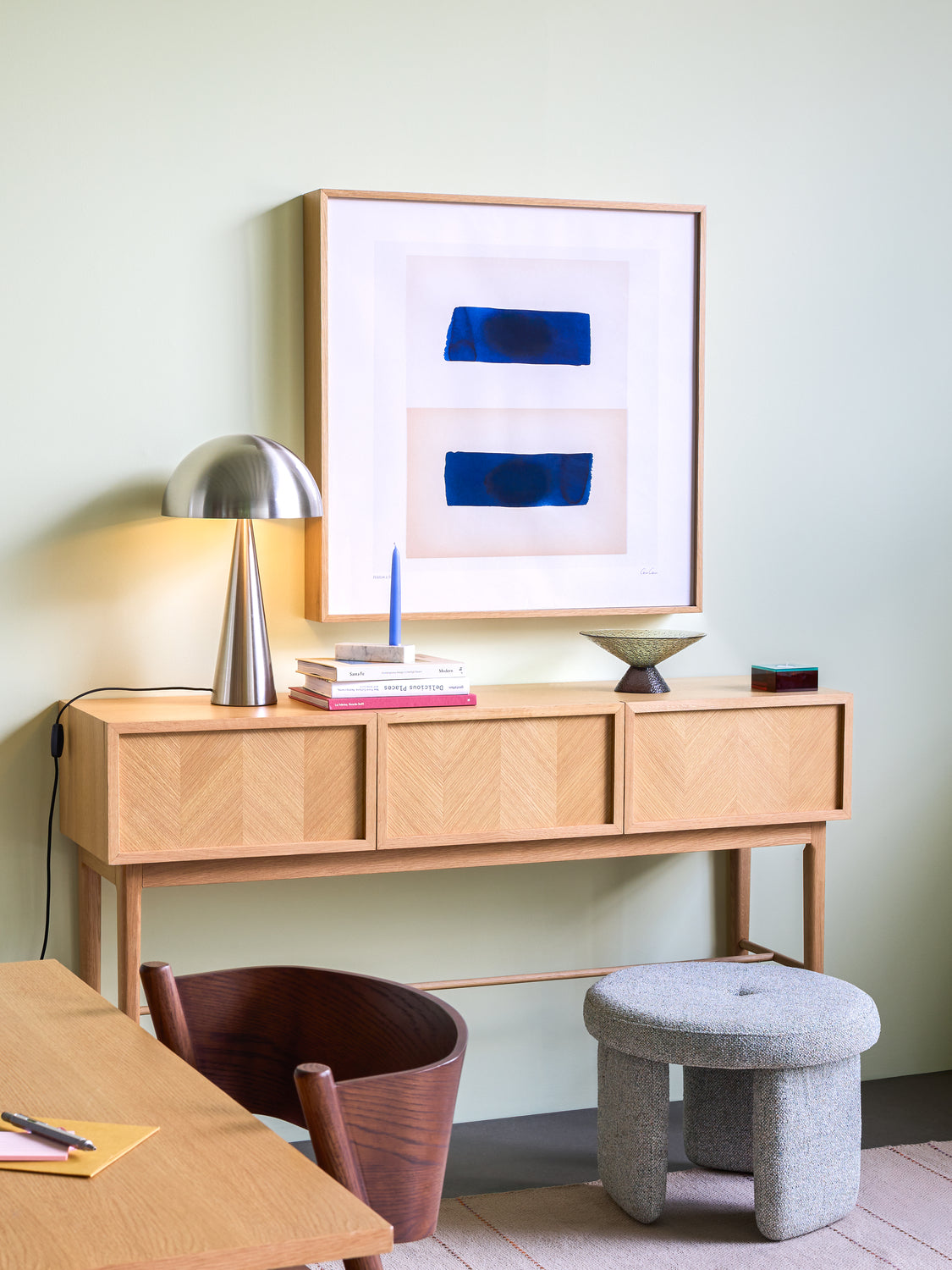 Rocco Pouffe – Light Green