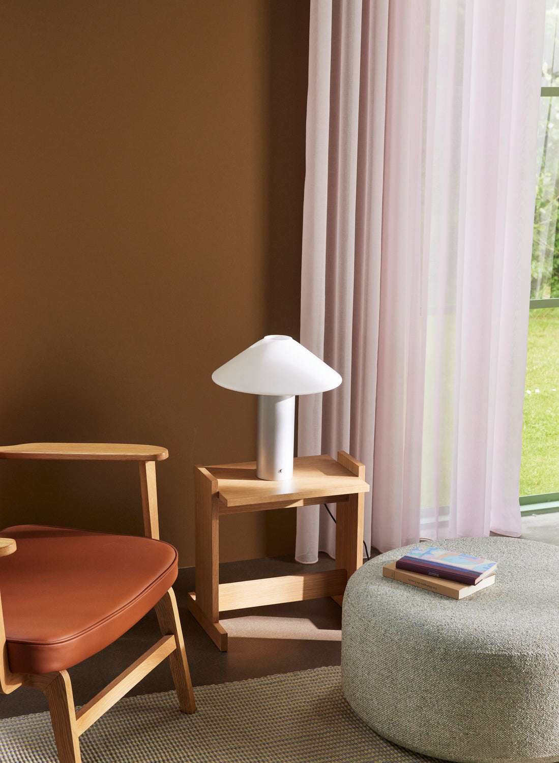 Marshmellow Pouffe – Large Light Green