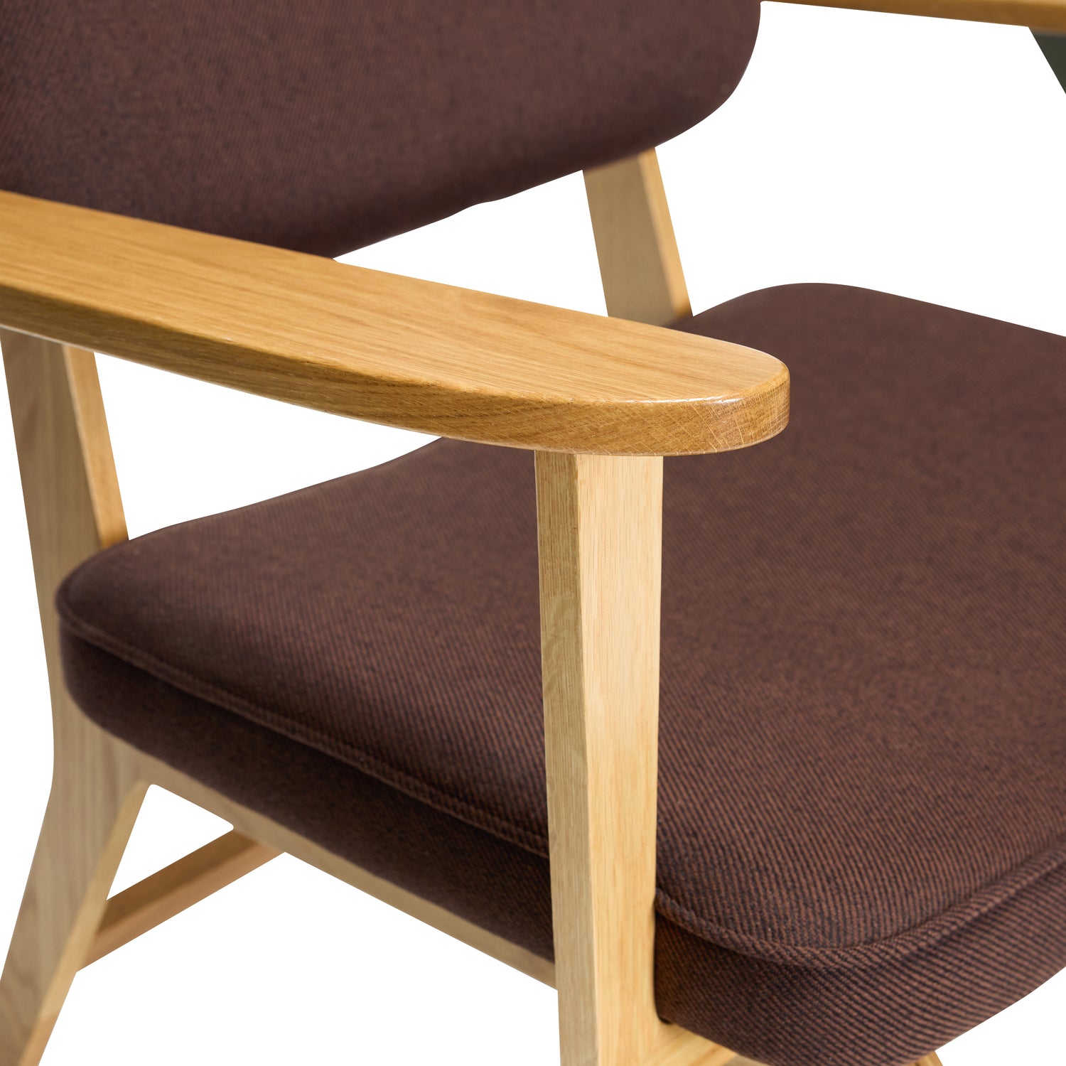 Haze Lounge Chair – Dark Brown