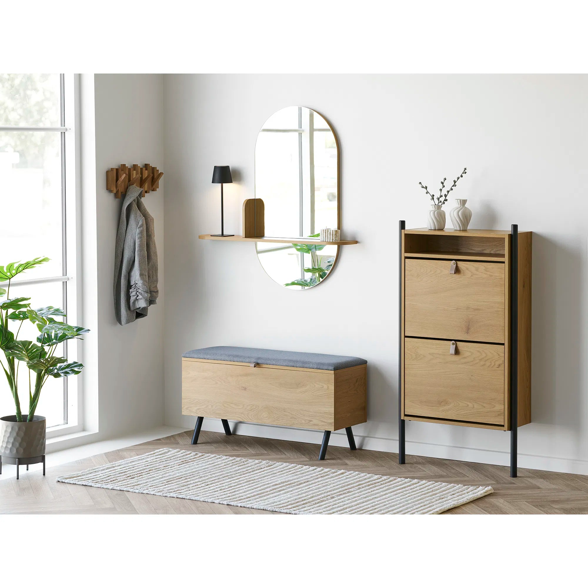 Barco Bench with storage