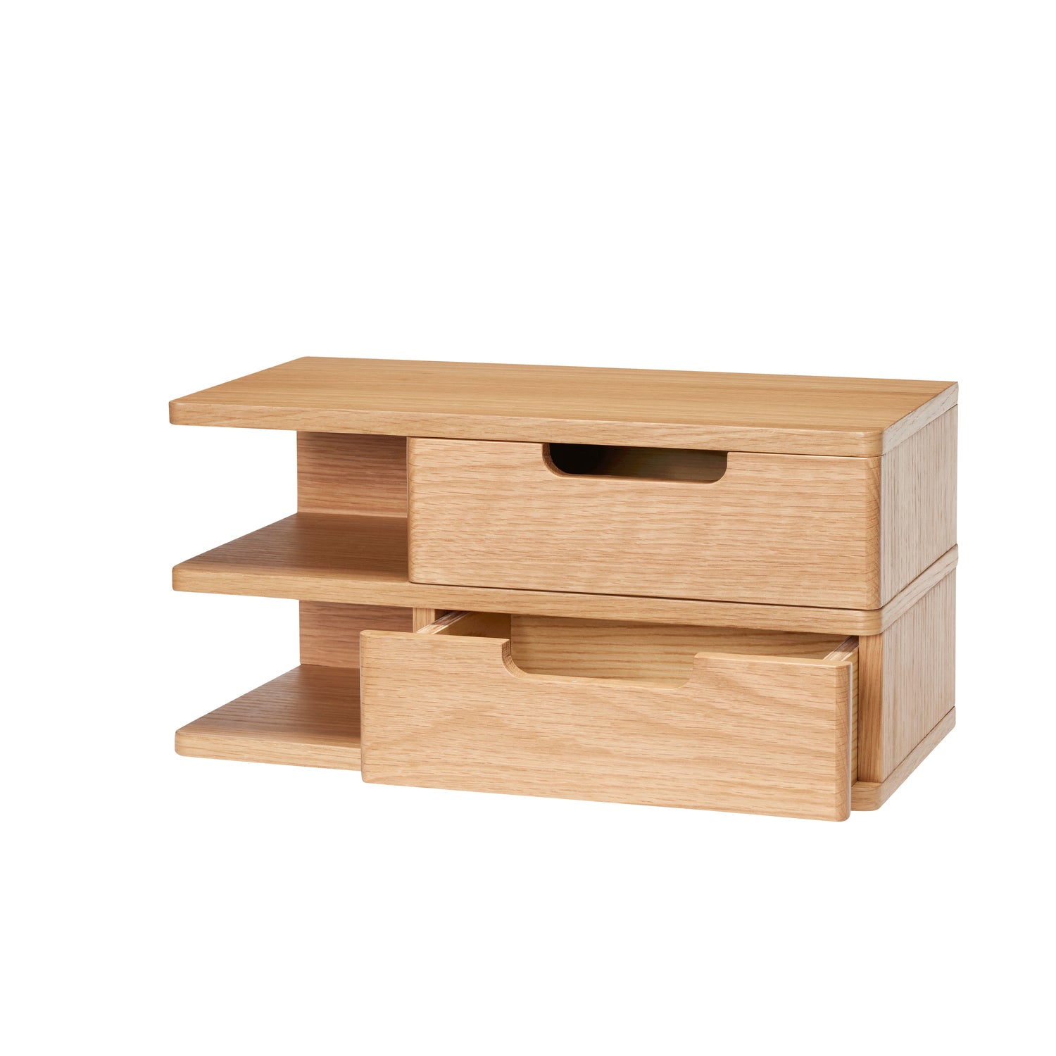 Open Wall Shelf / Bedside Table – Natural