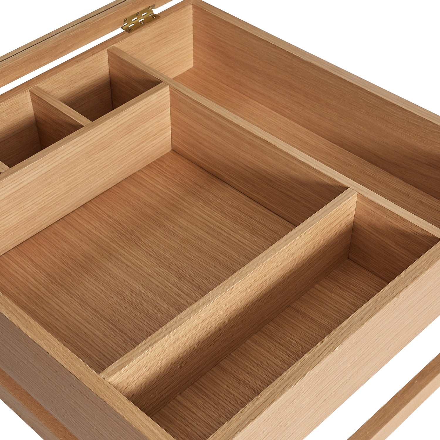 Glitz Coffee Table – Natural Oak & Glass