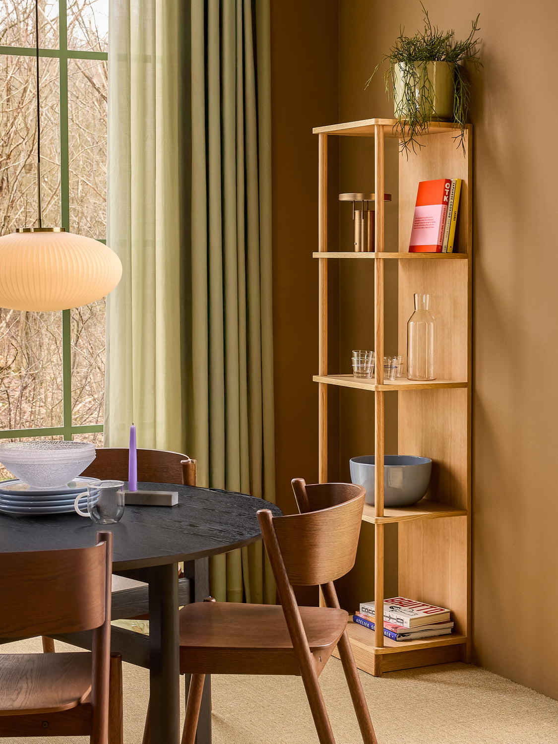 Noblesse Shelf Unit – Natural Oak