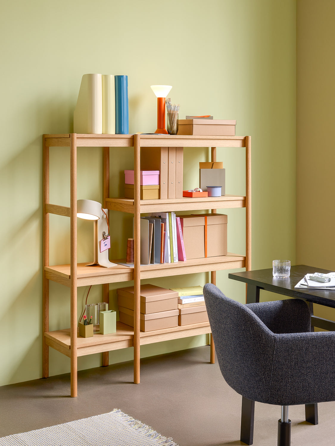 Seize Shelf Unit – Natural Oak