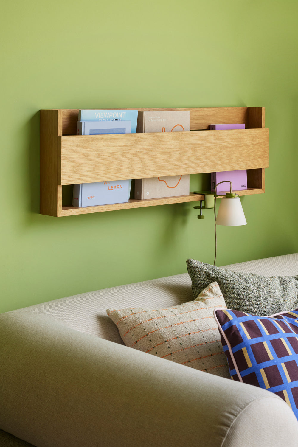 Gap Magazine Holder – Natural Oak Veneer