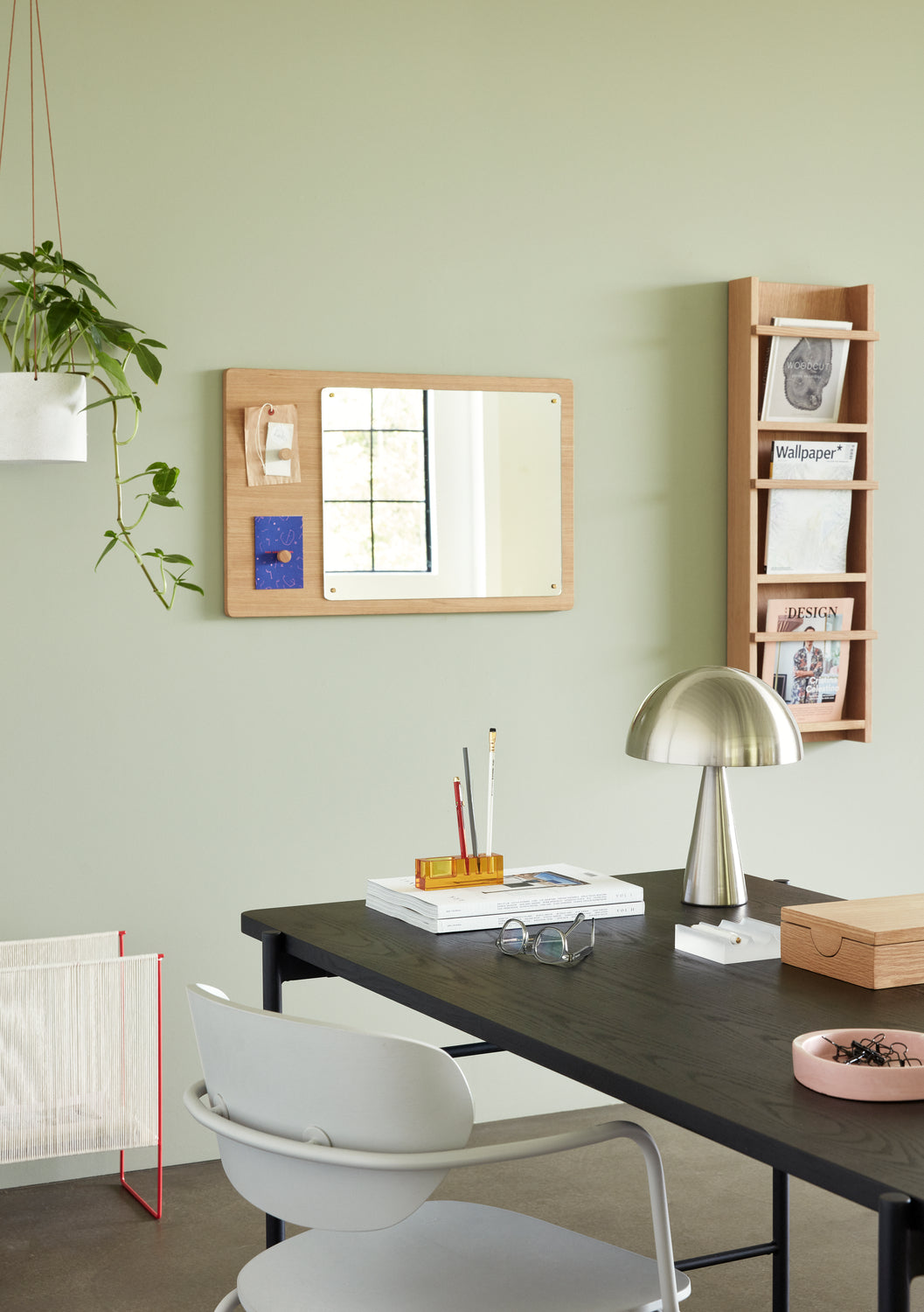 Mush Table Lamp Mini Nickel