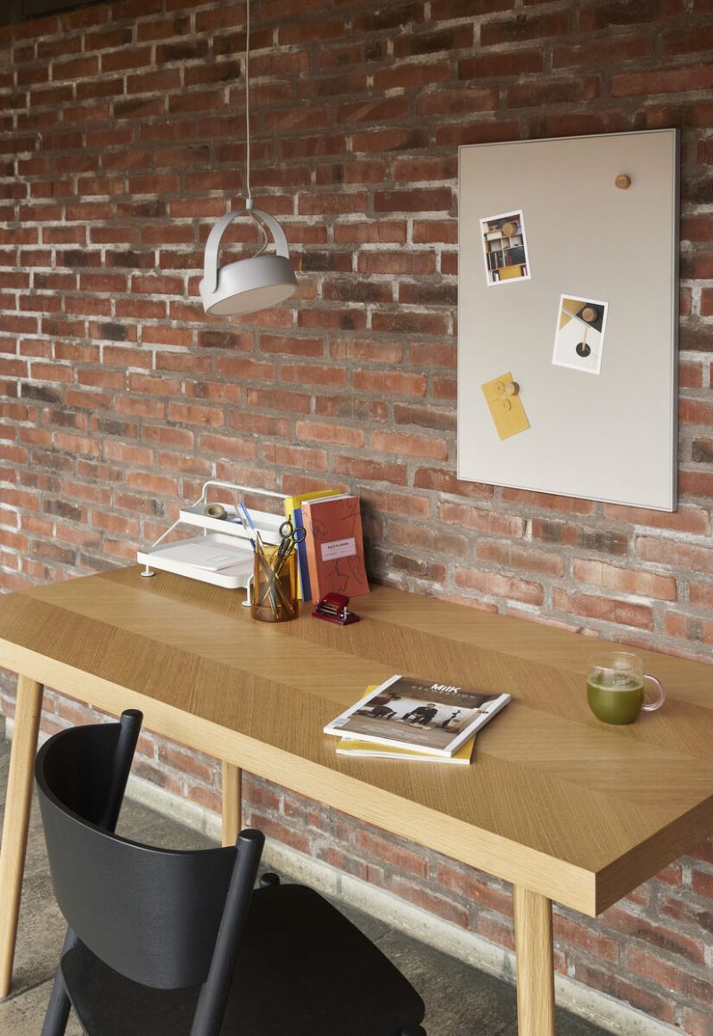 Herringbone Dining Table Small Natural