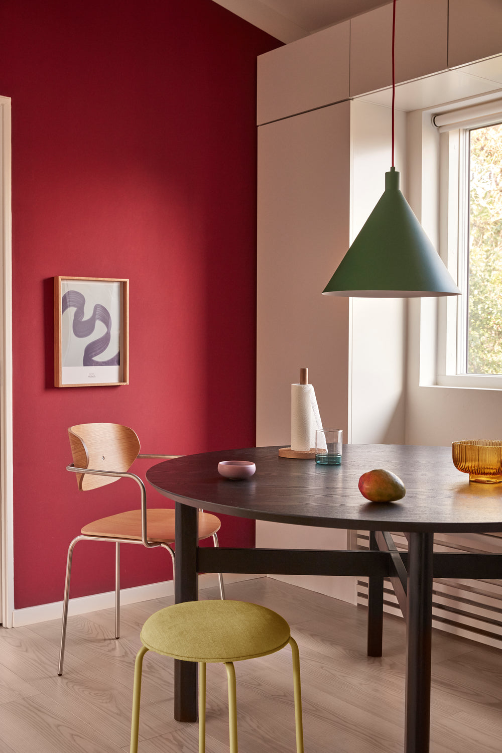 Fjord Dining Table – Round Large Black