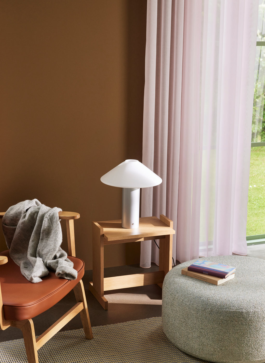 Marshmellow Pouffe – Large Light Green