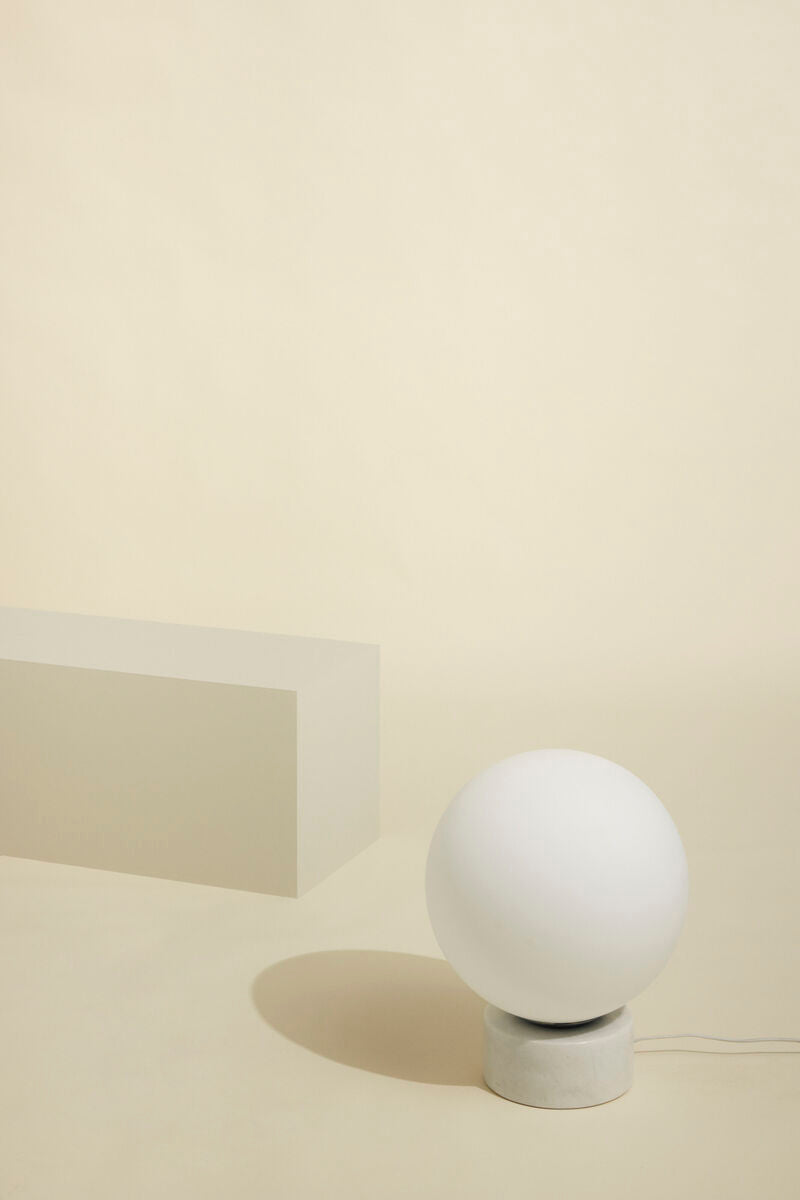 Sphere Floor Lamp White