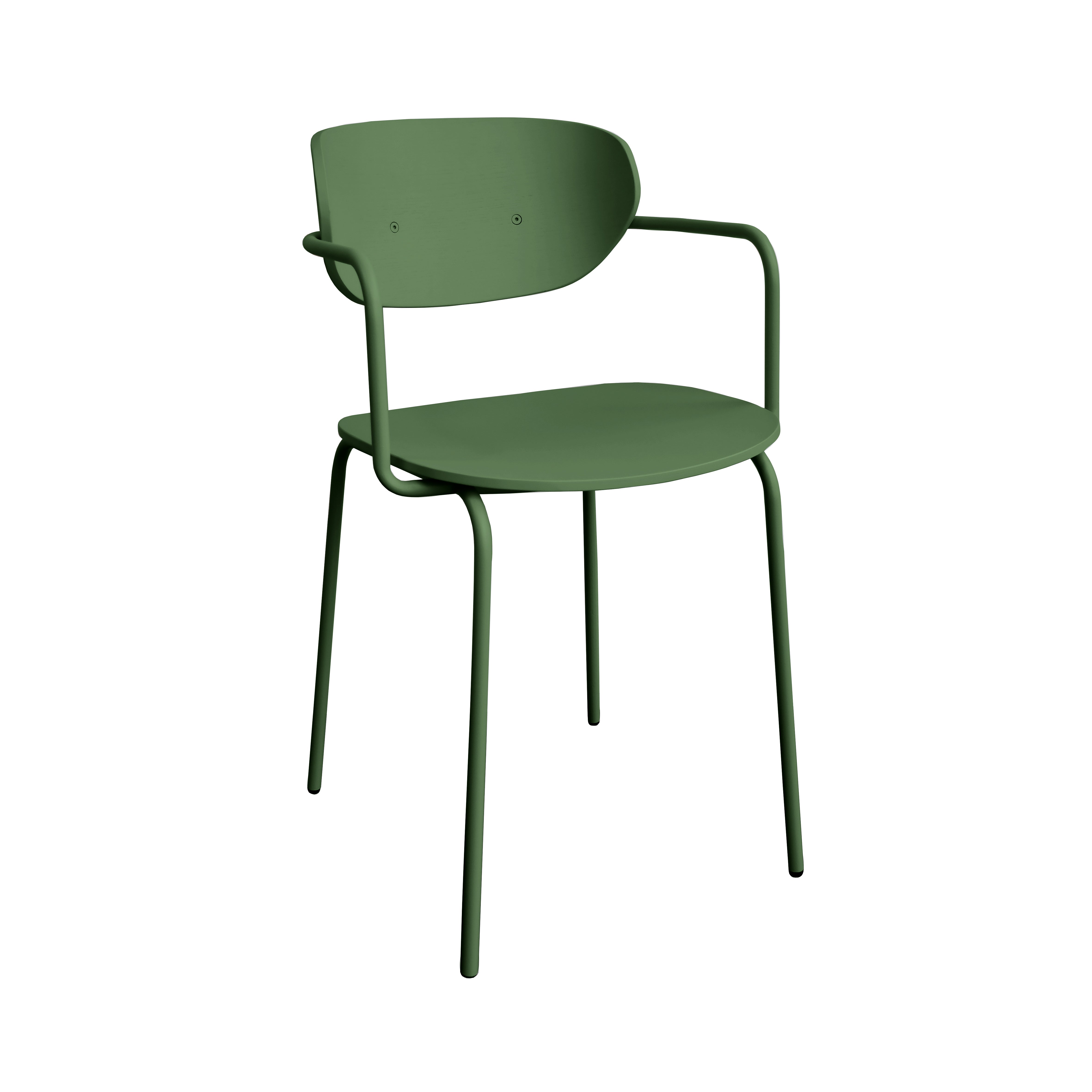 Arch Dining Chair Green