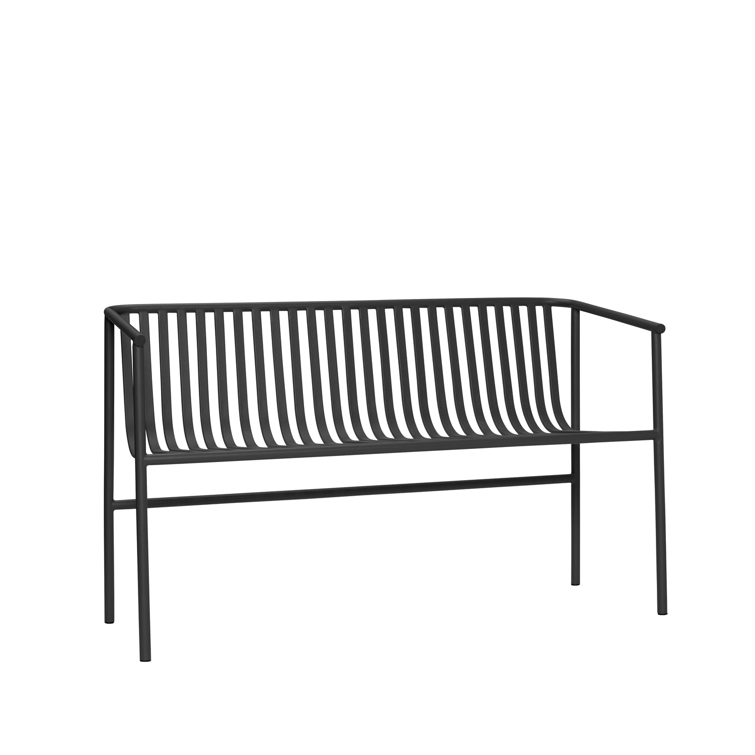 Villa Outdoor Bench Black