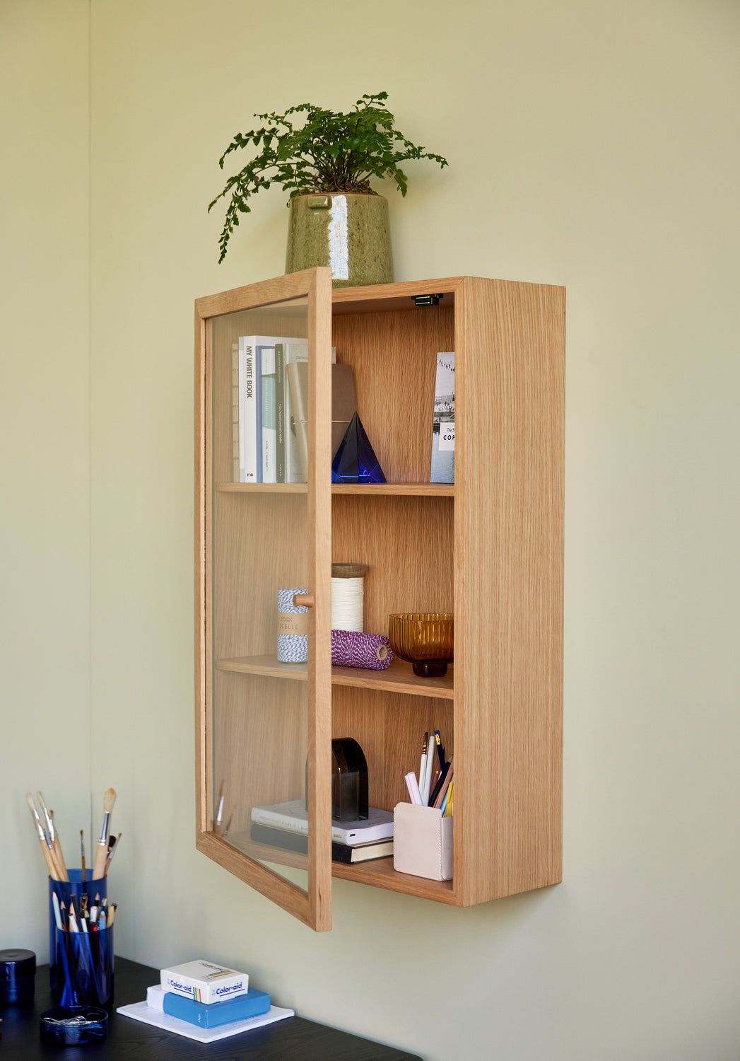 Panorama Wall Cupboard Natural