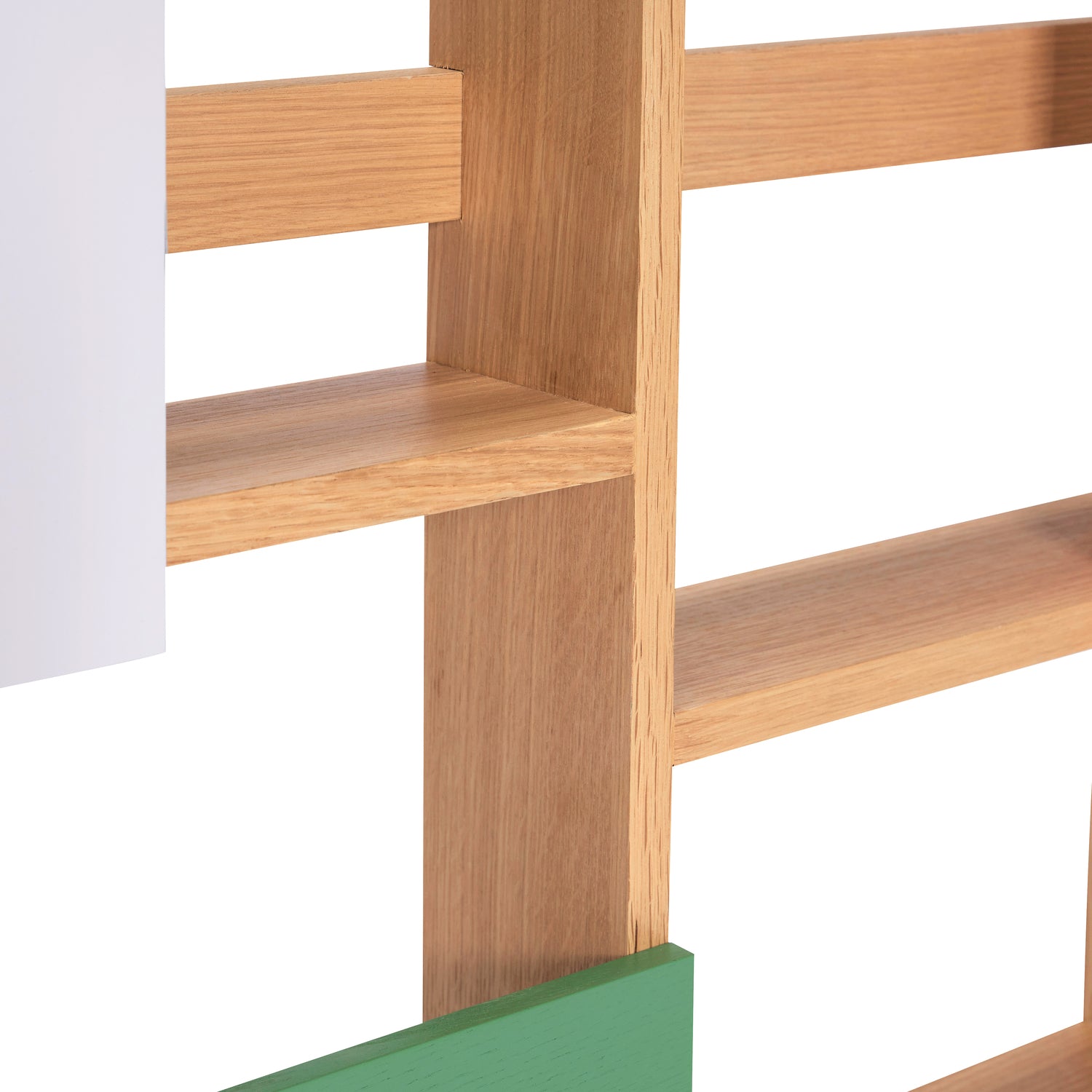Arki Wall Shelf/Magazine Holder – Natural/Multicolour
