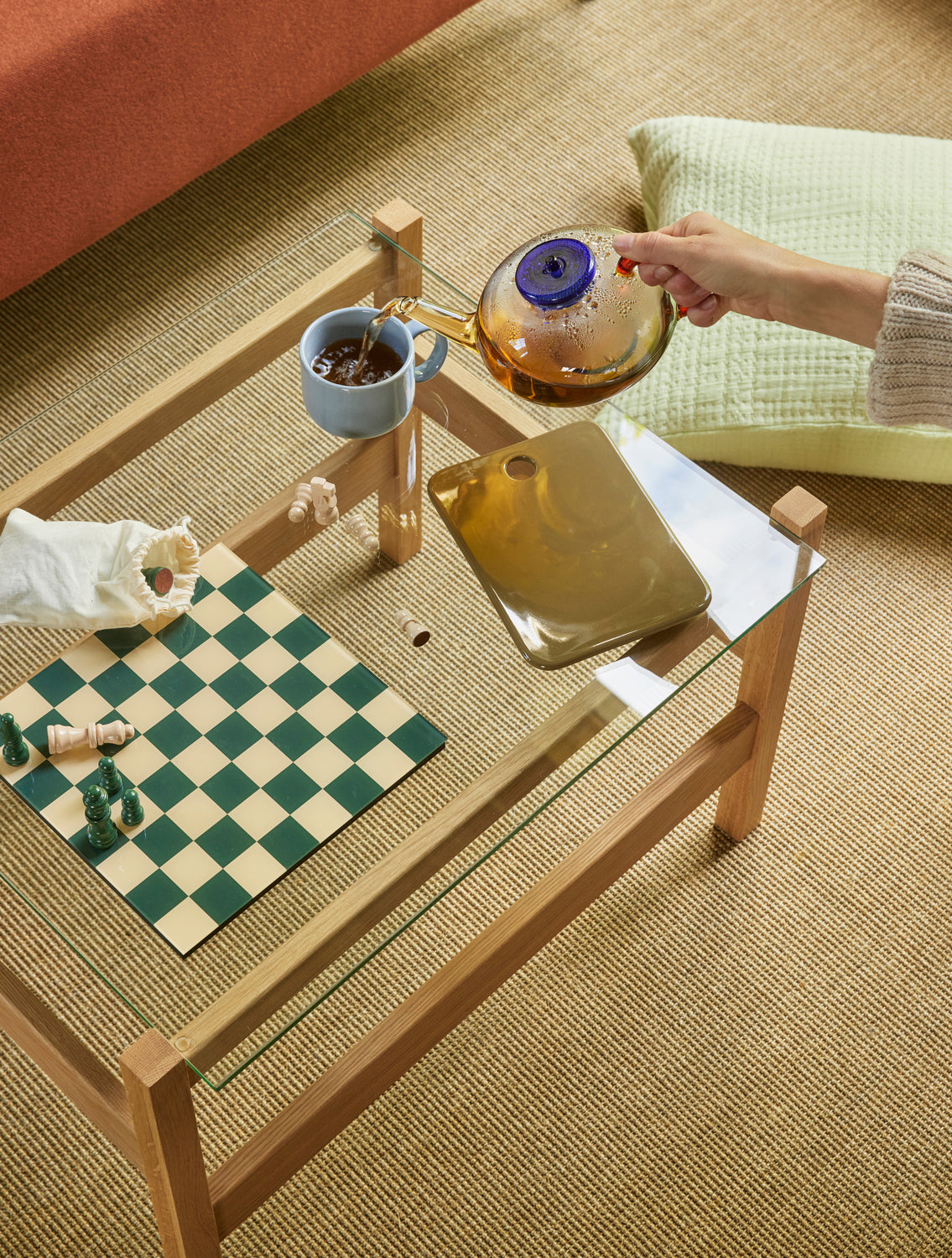 Ledge Side Table Natural