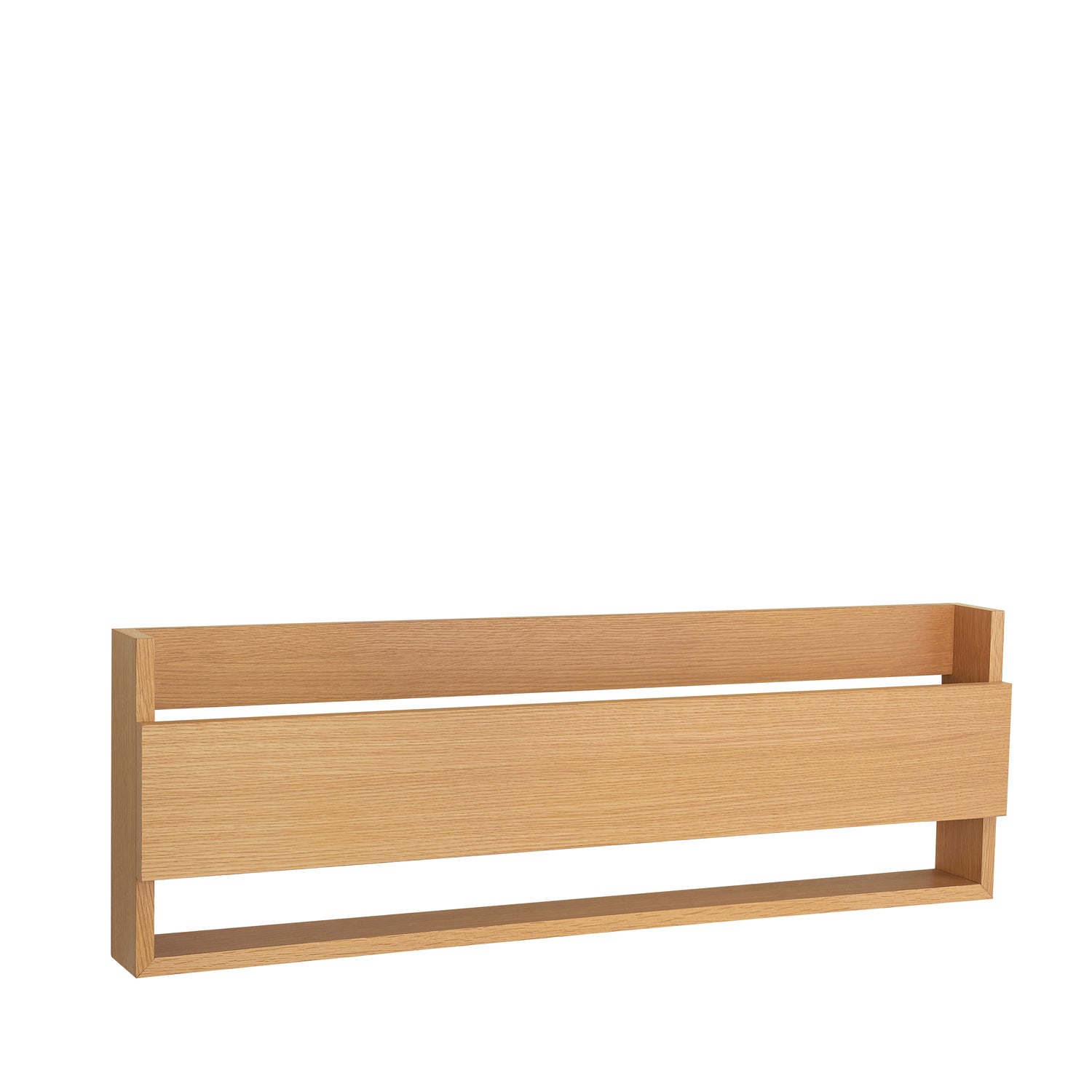 Gap Magazine Holder – Natural Oak Veneer