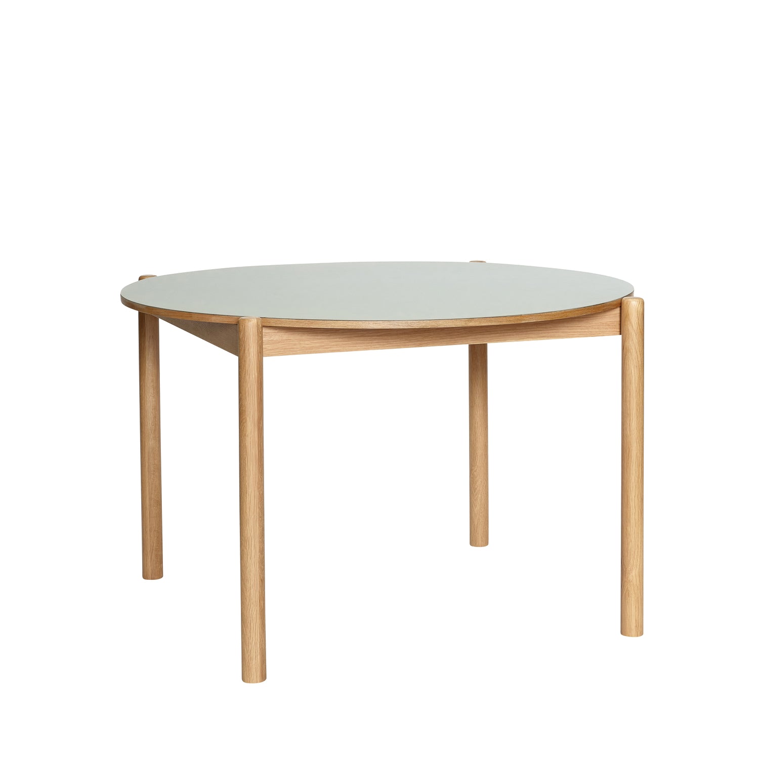 Oblique Dining Table – Round Grey