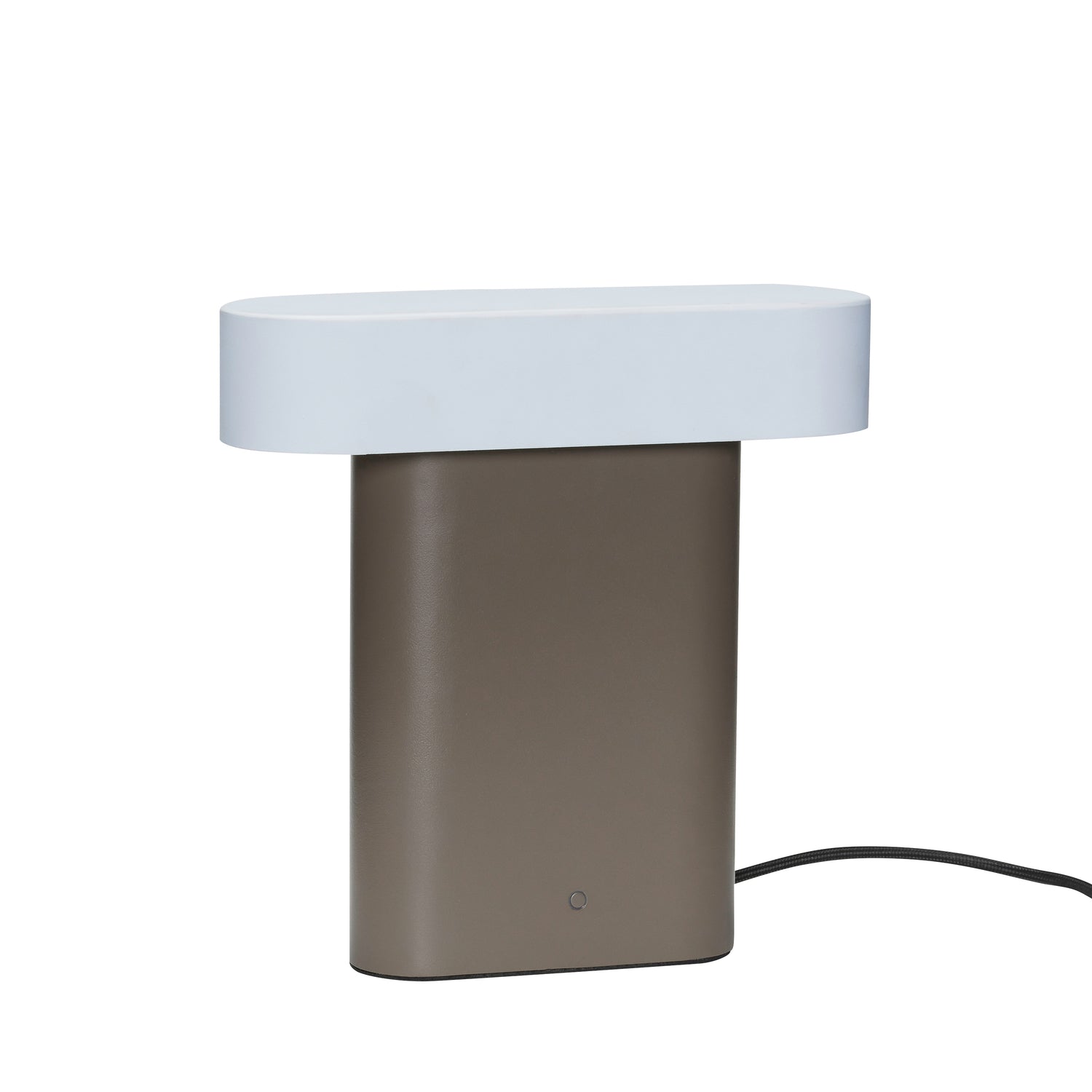 Sleek Table Lamp Brown/Light grey