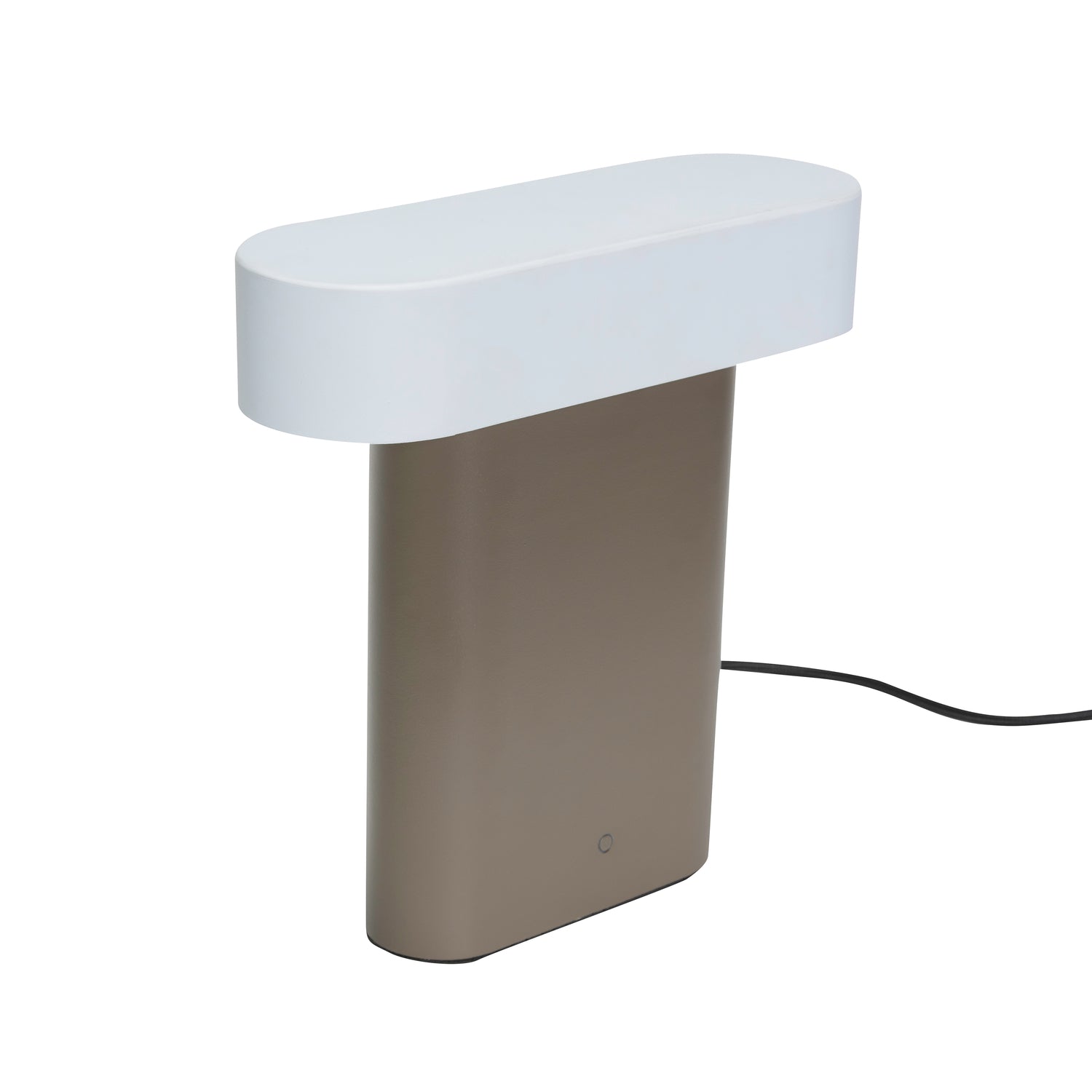 Sleek Table Lamp Brown/Light grey