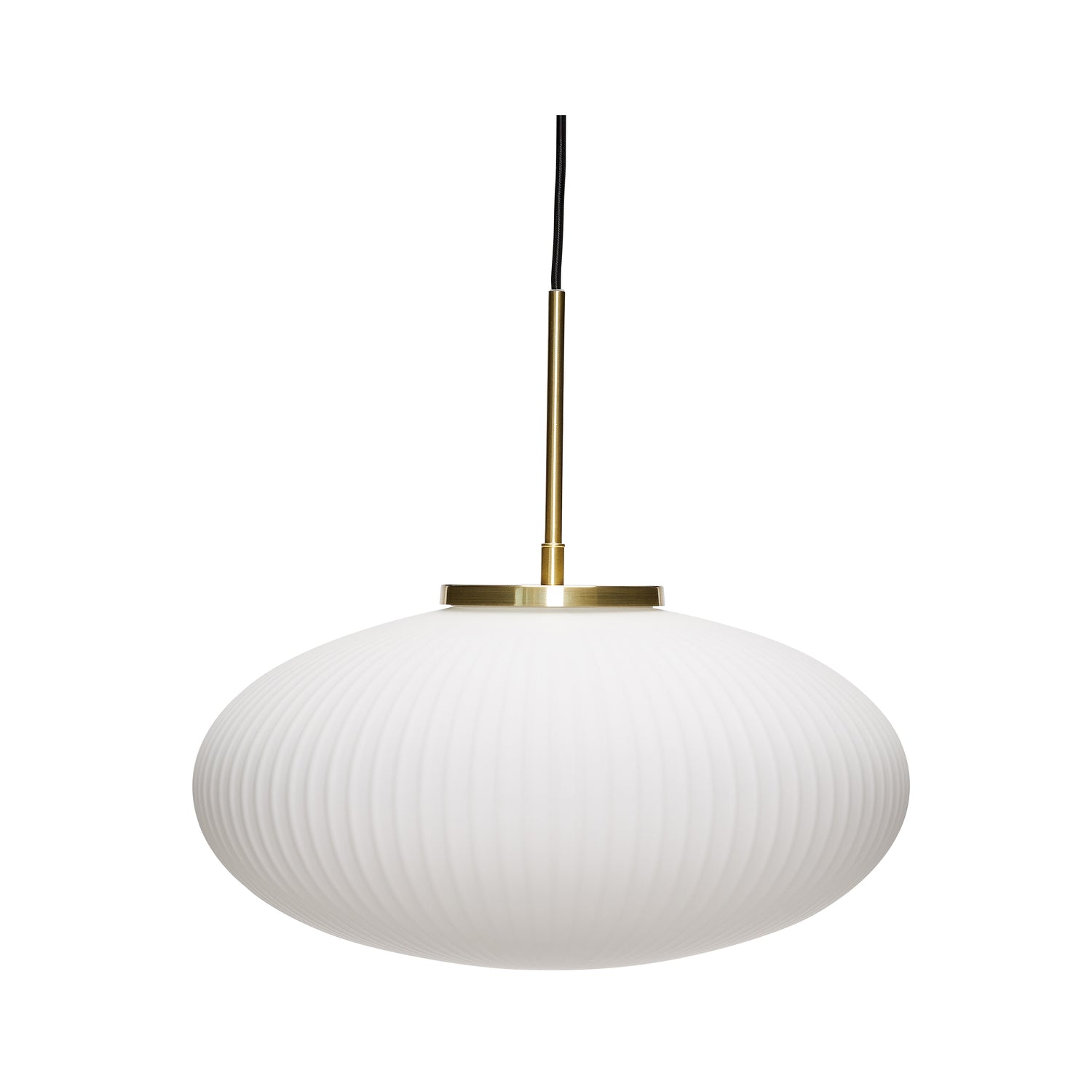 Serene Pendant Ellipse White