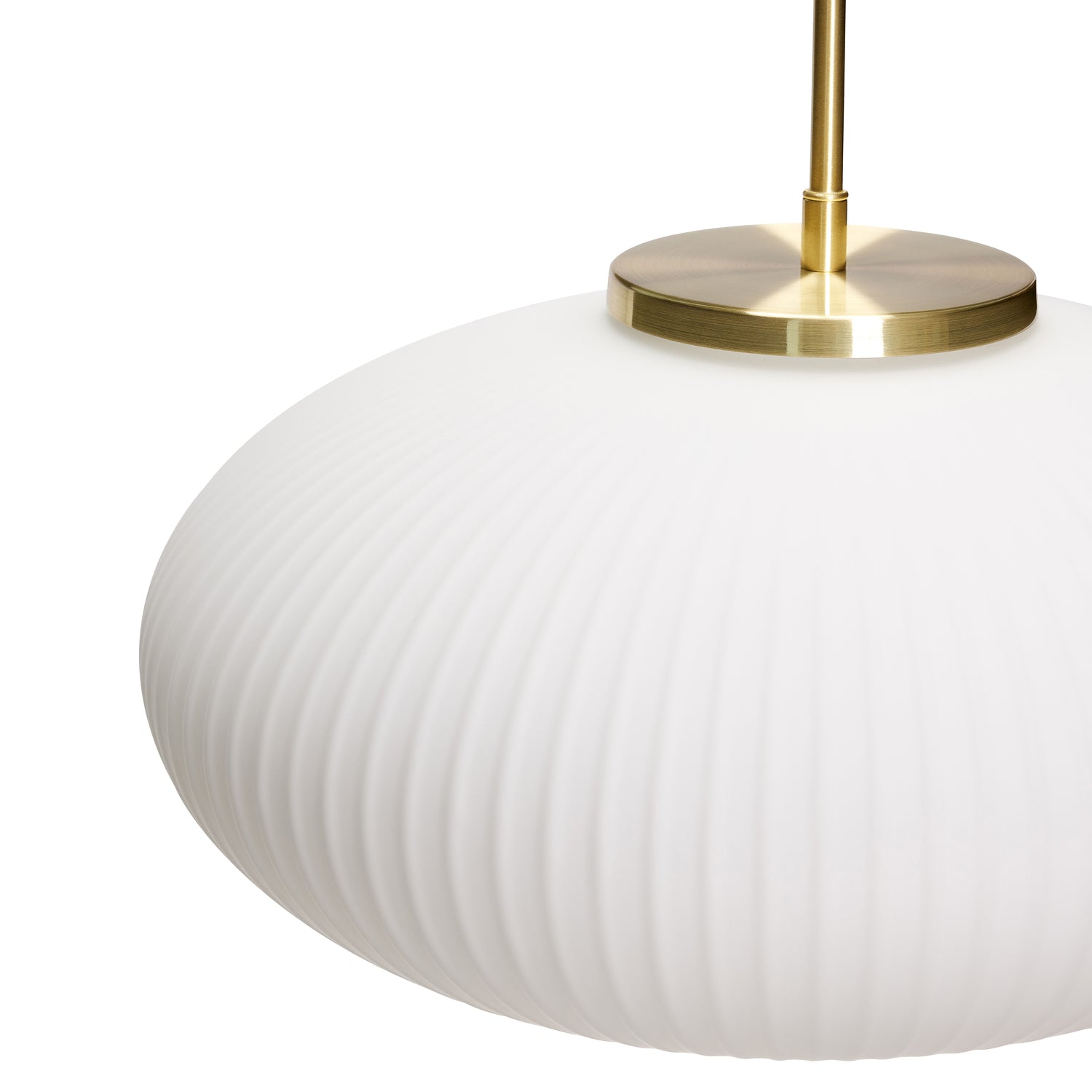 Serene Pendant Ellipse White