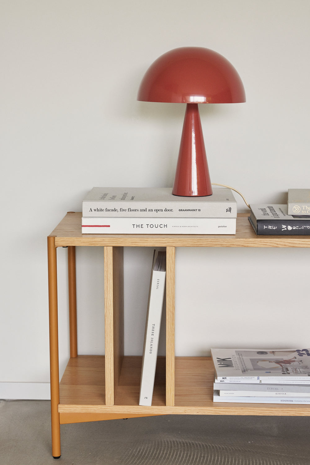 Mush Table Lamp Mini Red