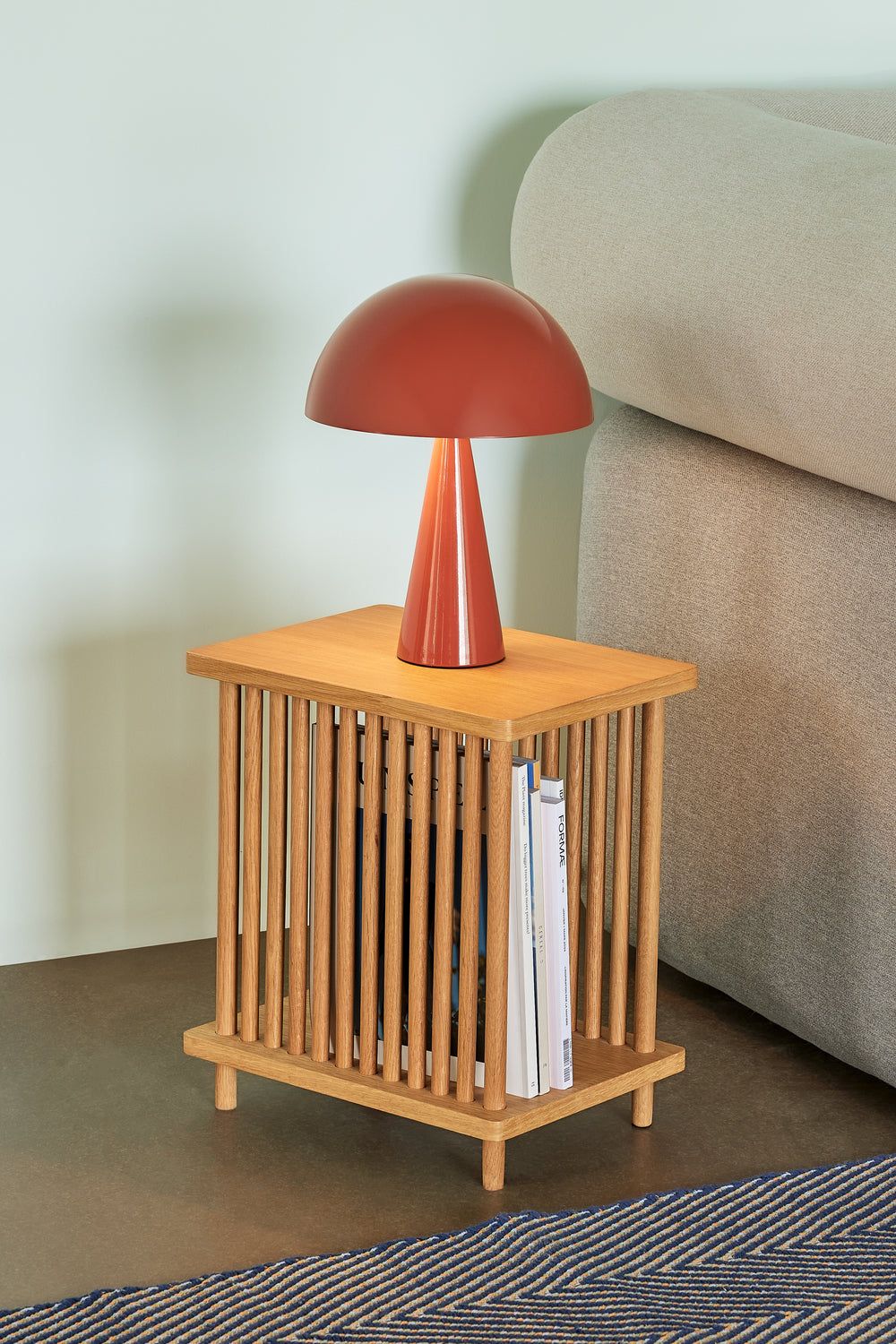 Mush Table Lamp Mini Red