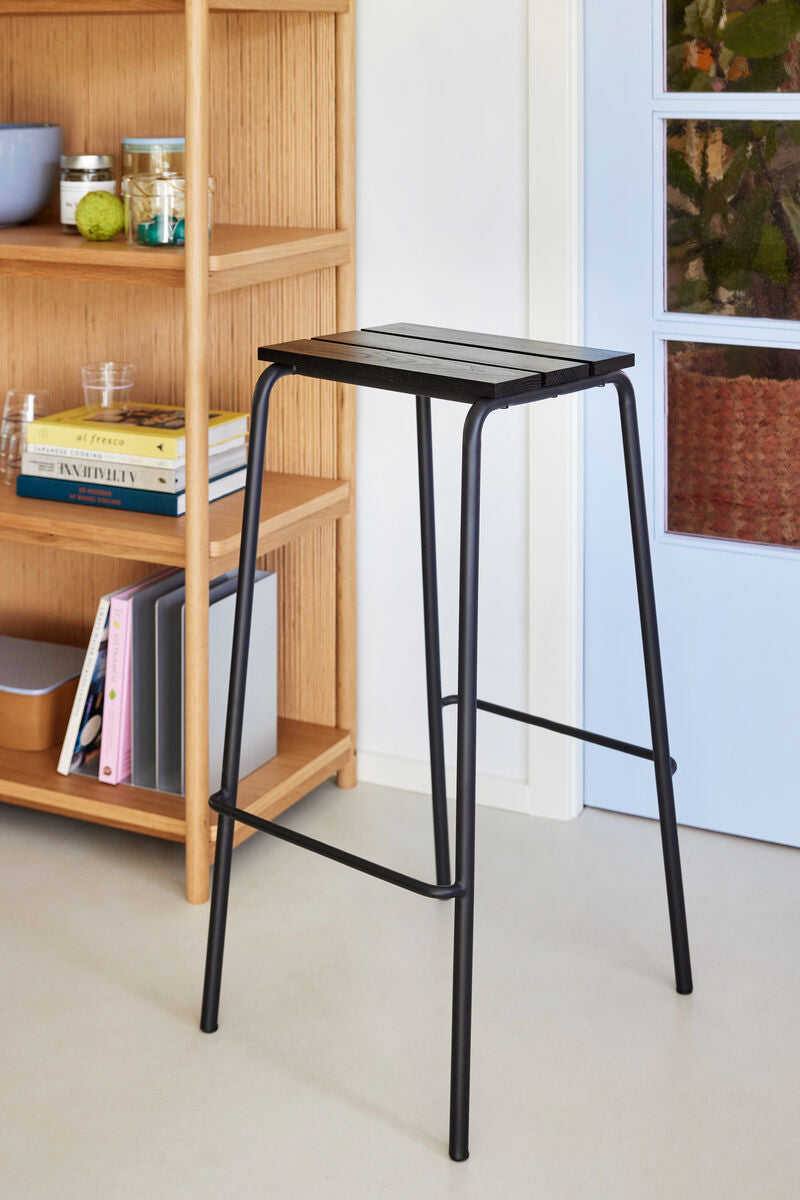 Stilt Bar Stool Black