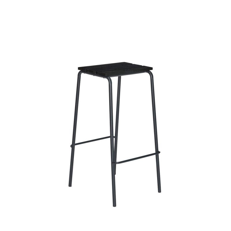 Stilt Bar Stool Black