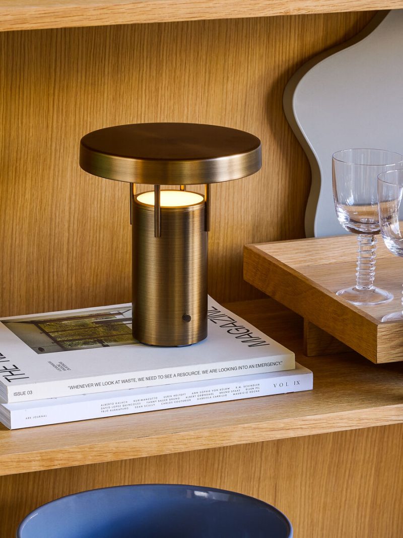 BringMe Portable Lamp Mini Burnished brass