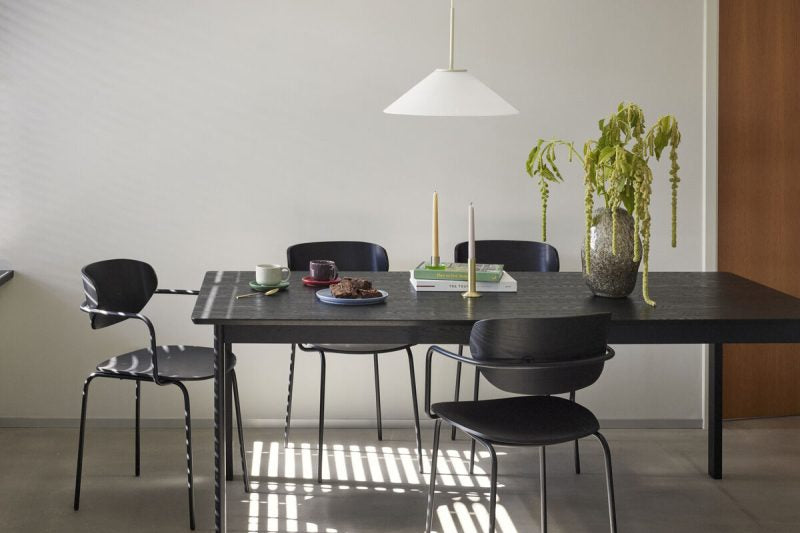 Dapper Dining Table Square Black