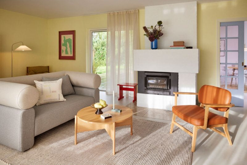 Solid Floor Lamp Sand