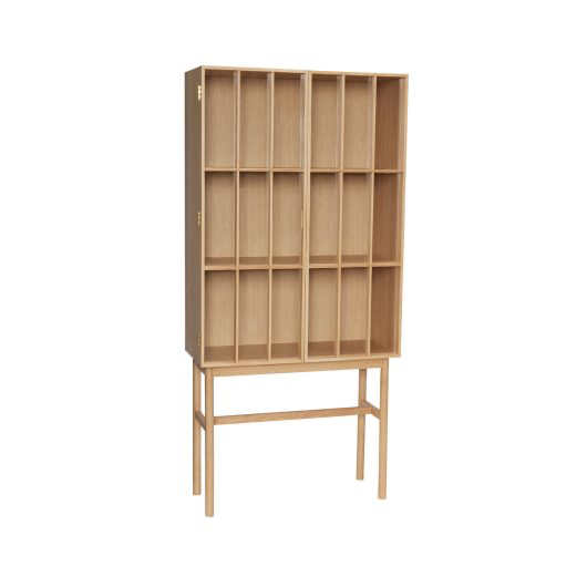 Shoji Cabinet Tall – Natural